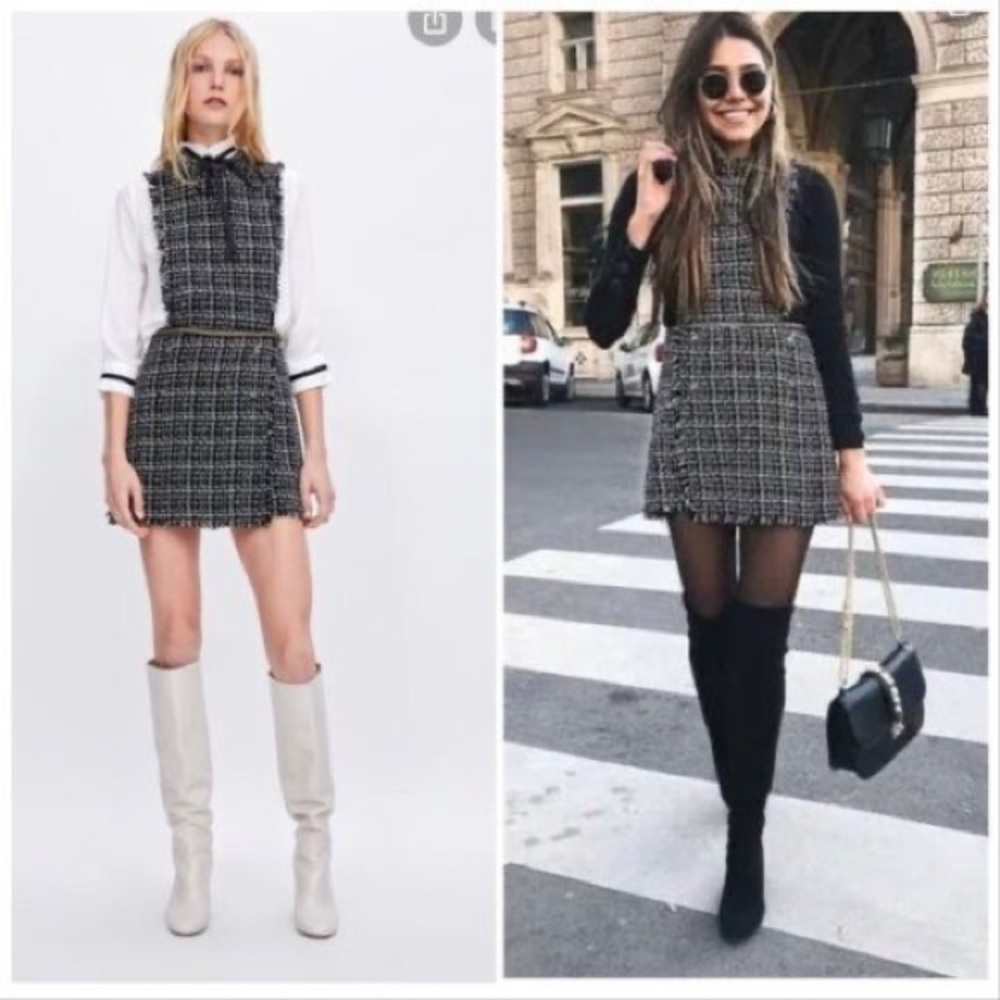 Zara Tweed Romper